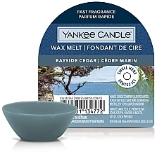 Wosk aromatyczny - Yankee Candle Wax Melt Bayside Cedar — Zdjęcie N1