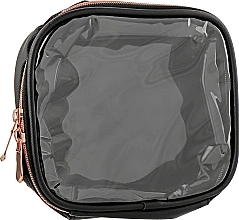 Kup Kosmetyczka podróżna - Inglot Travel Makeup Bag Small Black & Rose Gold