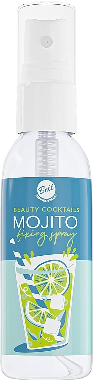 Spray utrwalający makijaż - Bell Beauty Coctails Mojito Fixing Spray — Zdjęcie N1