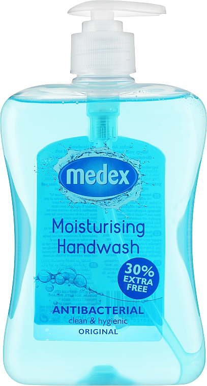 Antybakteryjne mydło w płynie - Xpel Marketing Ltd Medex Antibacterial Moisturising Handwash — Zdjęcie N1