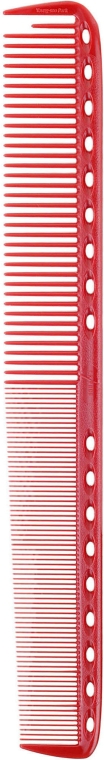 Grzebień do strzyżenia, 215 mm, czerwony - Y.S.Park Professional Cutting Guide Comb Red — Zdjęcie N1