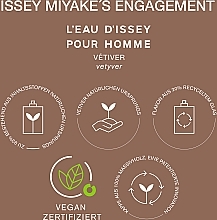Issey Miyake L'eau D'issey Pour Homme Vetiver - Woda toaletowa — Zdjęcie N6