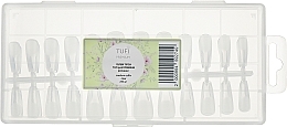 Żelowe tipsy medium, transparentne - Tufi Profi Premium — Zdjęcie N1