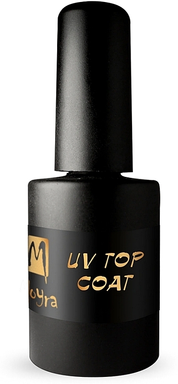 Top do lakieru hybrydowego - Moyra UV Top Coat — Zdjęcie N1