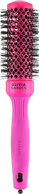 Szczotka termiczna 35 mm - Olivia Garden Expert Blowout Shine Pink — Zdjęcie N1