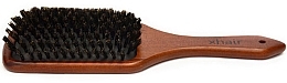 Szczotka do włosów, 25,3 x 8 cm, drewniana, z włosiem naturalnym - Xhair — Zdjęcie N2