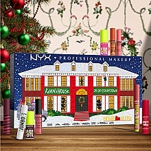 Kalendarz adwentowy, 24 produkty - NYX Professional Makeup Home Alone Makeup Gift Box — Zdjęcie N5