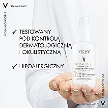 Fluid przeciw fotostarzeniu skóry do twarzy SPF 50+ - Vichy Capital Soleil UV-Age Daily SPF 50+ — Zdjęcie N5