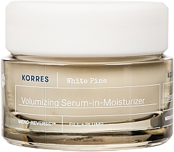 Zestaw - Korres White Pine Menopause Essentials Day Routine Set (d/cr/40ml + ser/15ml + bag) — Zdjęcie N2