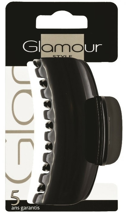 Spinka do włosów, 0204, czarna - Glamour — Zdjęcie N1