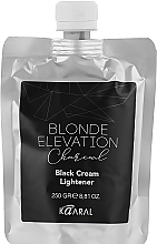 Kup Rozświetlający krem ​​do włosów z czarnym węglem - Kaaral Blonde Elevation Charcoal Black Cream Lightener (uzupełnienie)