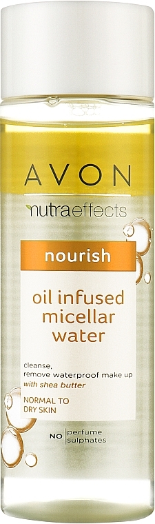 Odżywcza woda micelarna z olejkiem - Avon True Nutra Effects — Zdjęcie N1