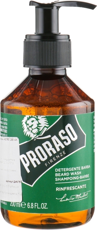 Szampon do brody - Proraso Refreshing Beard Wash