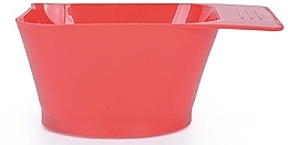 Miseczka do farbowania włosów z antypoślizgową podstawą, 280 ml, czerwona - Bifull Professional Anti-Slip Tinting Bowl — Zdjęcie N1