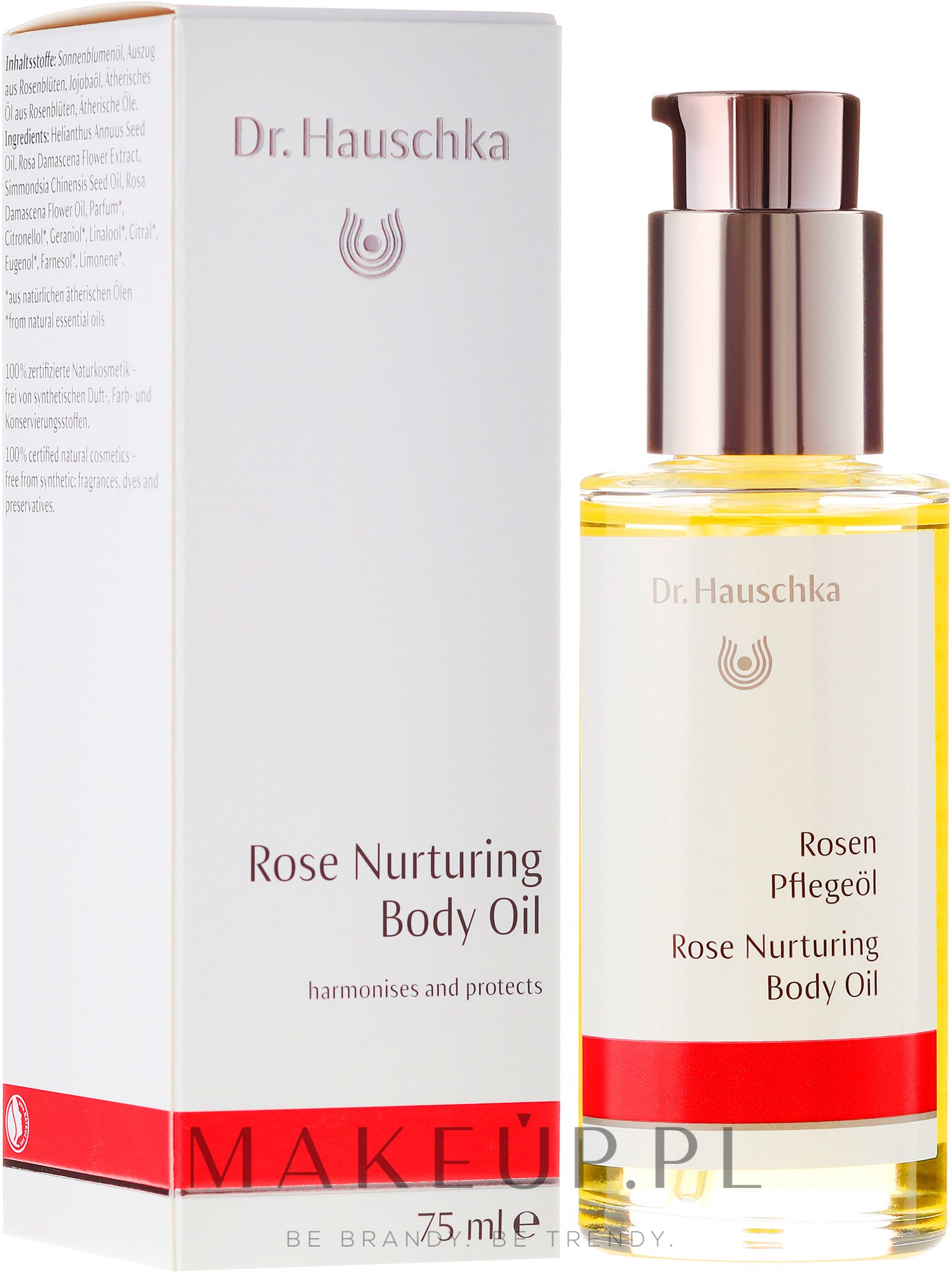 Odżywczy olejek do ciała Róża - Dr Hauschka Rose Nurturing Body Oil — Zdjęcie 75 ml