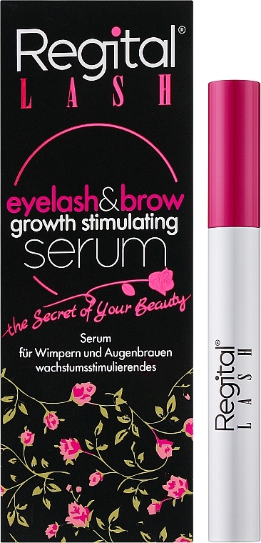 Serum pobudzające wzrost rzęs i brwi - Regital Lash Eyelash & Brow Growth Stimulating Serum — Zdjęcie N2