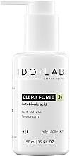 Krem rewitalizujący i regenerujący do skóry tłustej i trądzikowej - Idolab Clera Forte 3% Acne Control Face Cream  — Zdjęcie N1