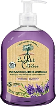 Kup Lawendowe mydło w płynie - Le Petit Olivier Pure Liquid Soap of Marseille Lavender Perfume