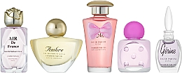 Charrier Parfums Parfums De France - Zestaw perfum (edp 5.2 ml + edp 5.2 ml + edp 5.2 ml + edp 8 ml + edp 4.9 ml) — Zdjęcie N2