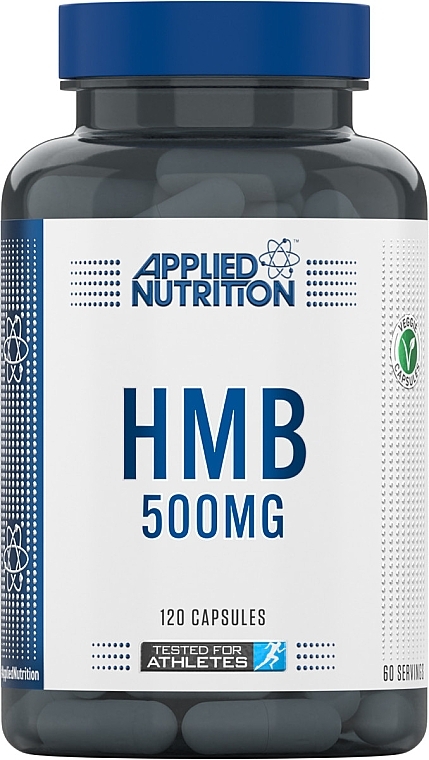 Suplement diety Hydroksymetylomaślan - Applied Nutrition HMB 500MG — Zdjęcie N1