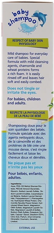 PRZECENA! Łagodny szampon do codziennego użytku dla dzieci i niemowląt - Frezyderm Baby Shampoo * — Zdjęcie N3