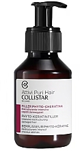 Wypełniacz do intensywnej odbudowy włosów - Collistar Attivi Puri Hair Phyto-Keratin Filler — Zdjęcie N1