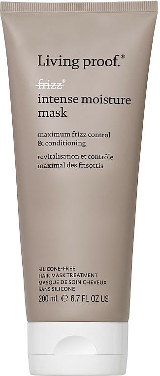Intensywnie nawilżająca maska do włosów przeciw puszeniu - Living Proof No Frizz Intense Moisture Mask — Zdjęcie N1