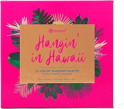 Paleta cieni do powiek - BH Cosmetics Hangin' In Hawaii 16 Color Shadow Palette  — Zdjęcie N3