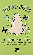 Plaster oczyszczający na nos - G9Skin Self Aesthetic Butterfly Nose Strip — Zdjęcie N1