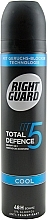 Dezodorant w sprayu, chłodzący - Right Guard Déodorant Spray Total Defence 5 Cool  — Zdjęcie N1