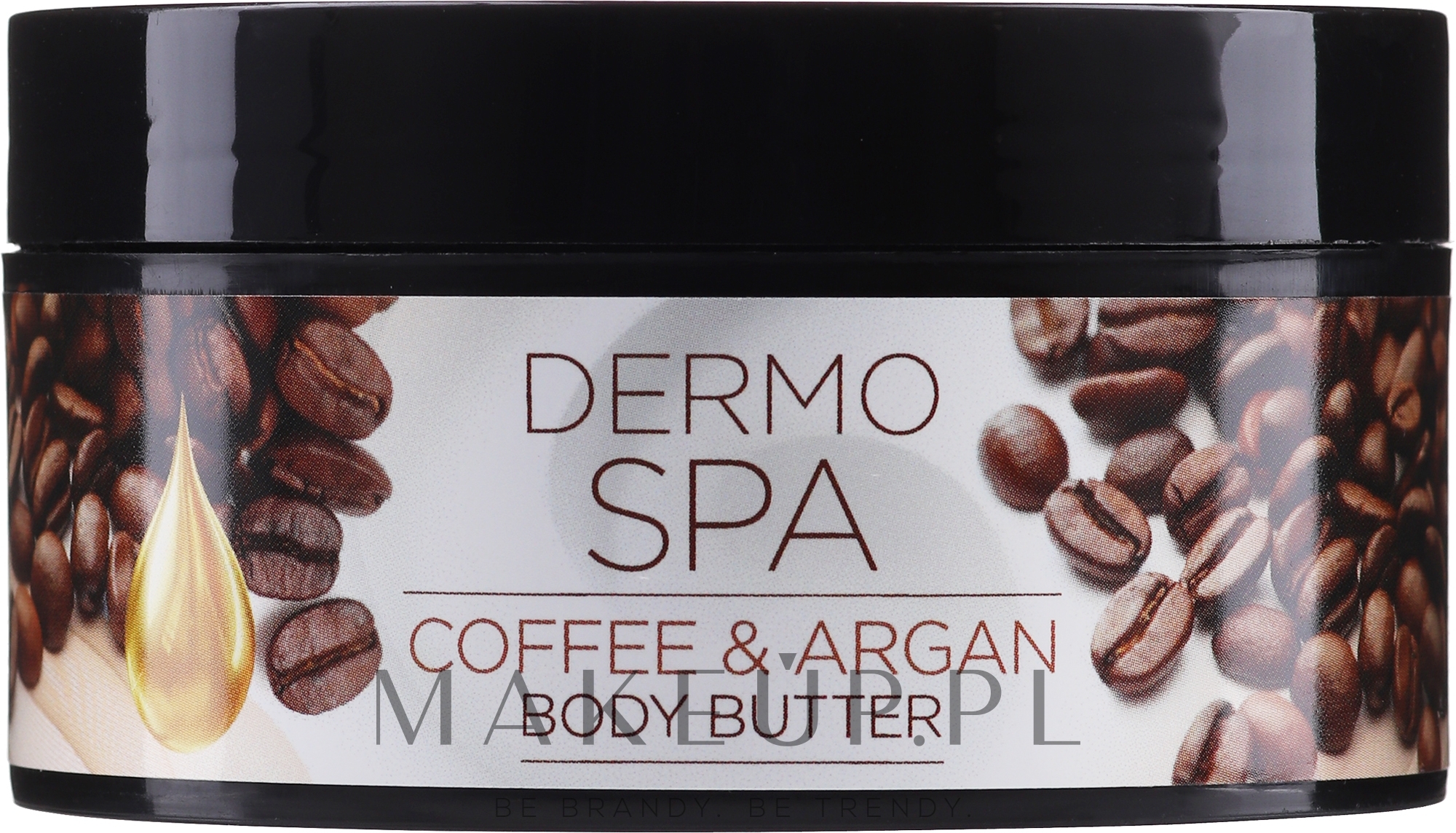 Masło do ciała Kawa i Argan - Revers Pure Essence Dermo Spa Coffee & Argan Body Butter — Zdjęcie 200 ml