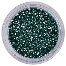 Brokat do zdobienia paznokci - Nailmatic Pure Glitter Medium Turquoise Blue Glitter — Zdjęcie N2