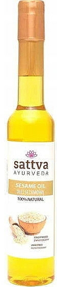 Olej sezamowy - Sattva Ayurveda Sesame Oil — Zdjęcie N1