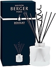 Dyfuzor zapachowy bez wypełniacza, 222 ml, biały - Maison Berger Spiral Bouquet Reed Diffuser Without Scent — Zdjęcie N1