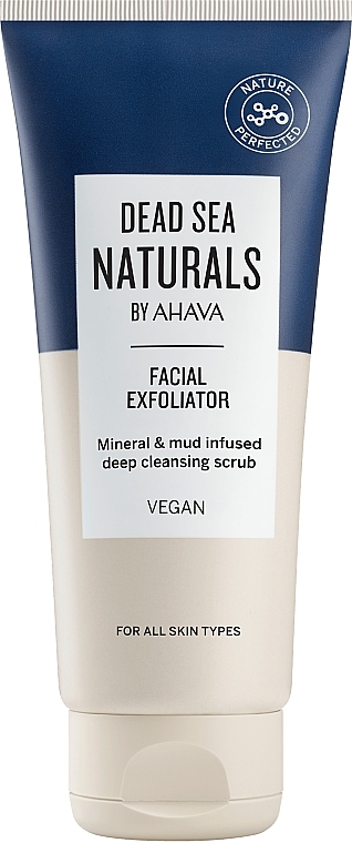 Delikatny peeling oczyszczający do twarzy - Ahava Dead Sea Naturals Facial Exfoliator — Zdjęcie N1