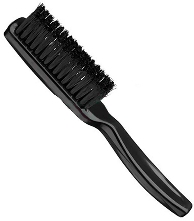 Szczotka do brody z rączką, czarna - Eurostile Fade Brush Ragnar Barber Line — Zdjęcie N1