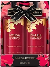 Zestaw - Baylis & Harding Boudoire Cherry Blossom Luxury Hand Care Gift Set (h/wash/300ml + lot/300ml) — Zdjęcie N1