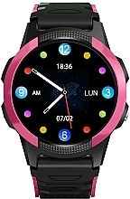 Inteligentny zegarek dla dzieci, różowy - Garett Smartwatch Kids Focus 4G RT — Zdjęcie N2