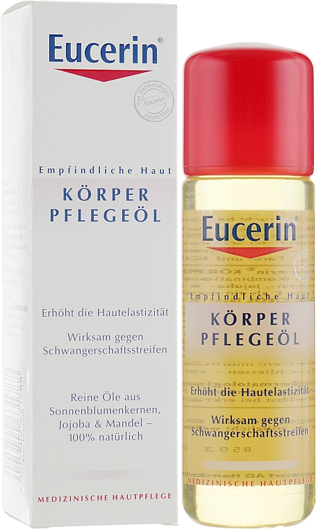 Naturalny olejek pielęgnacyjny przeciw rozstępom - Eucerin Caring Oil — Zdjęcie N4