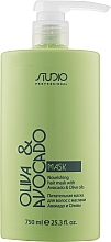 Kup Odżywcza maska do włosów z awokado i oliwą z oliwek - Kapous Professional Studio Hair Mask