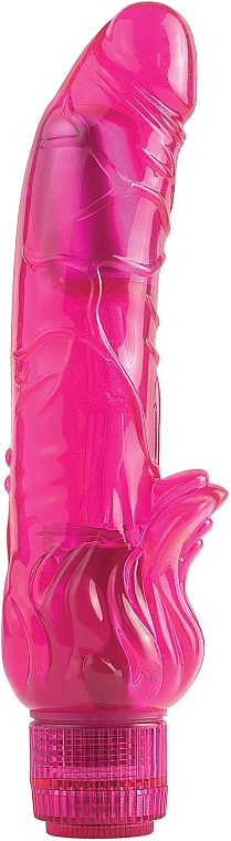 Wodoodporny wibrator pod prysznic, ciemnoróżowy - Juicy Jewels® Vivid Rose Dark Pink — Zdjęcie N1