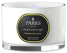 Kup Świeca zapachowa - Parks London Aromatherapy Grapefruit & Jasmine Candle 