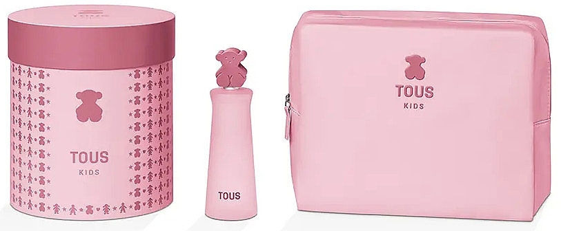 Tous Kids Girl - Zestaw (edt/100ml + pouch) — Zdjęcie N1