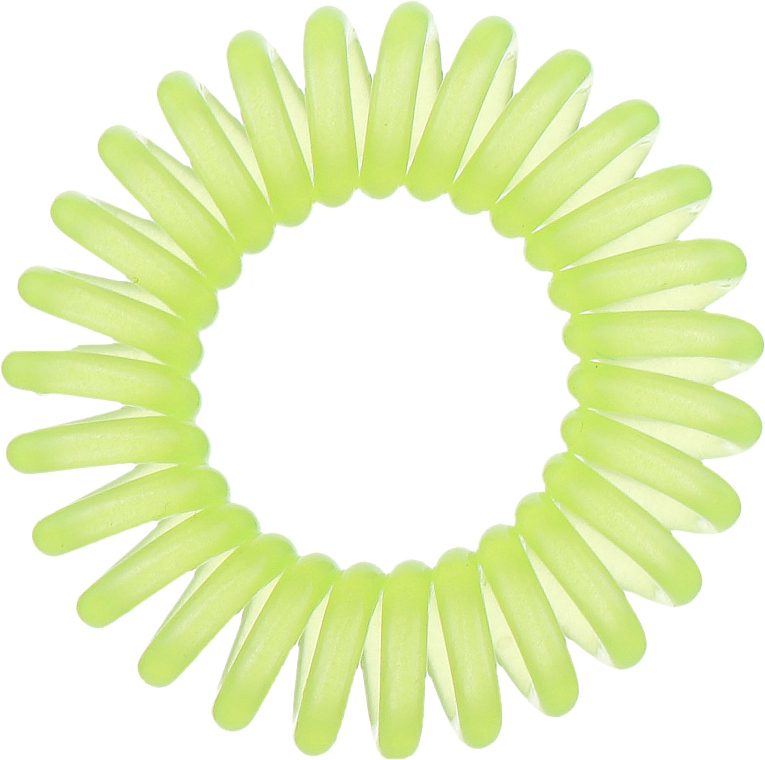 Silikonowe gumki do włosów, kolorowe - idHair Secret Hair Band Glow — Zdjęcie N5