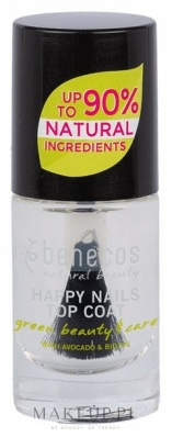 Lakier do paznokci, 5 ml - Benecos Happy Nails Nail Polish — Zdjęcie Crystal