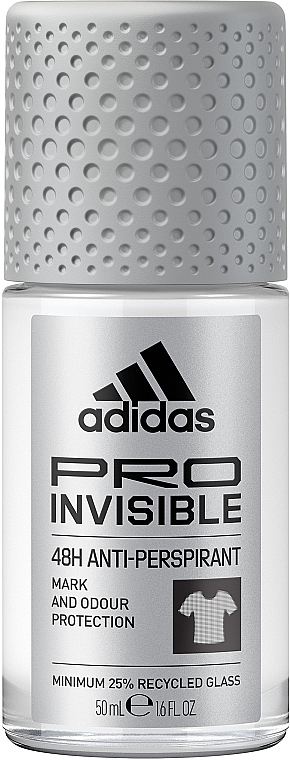 Dezodorant-antyperspirant w kulce dla mężczyzn - Adidas Pro Invisible Antiperspirant Roll-on For Men — Zdjęcie N1