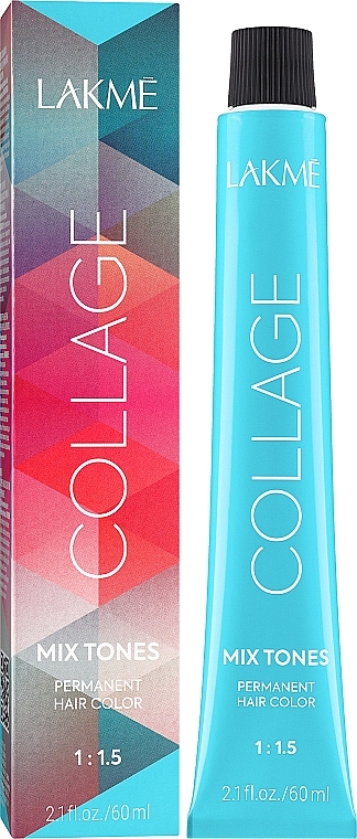 Trwały krem koloryzujący do włosów - Lakmé Collage Mix Permanent Hair Color — Zdjęcie N1