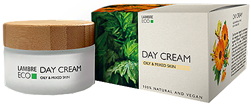 Krem do twarzy na dzień - Lambre Eco Day Cream Oily & Mixed Skin — Zdjęcie N1