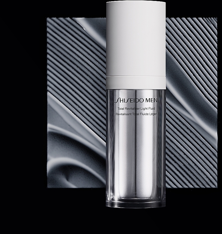 Odmładzający fluid do twarzy - Shiseido Men Total Revitalizer Light Fluid — Zdjęcie N6