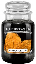 Kup Świeca zapachowa w słoiku - Country Candle Golden Tobacco